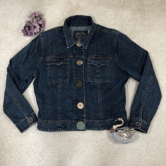 CAbi Jackets & Blazers - Cabi Blue Jean Jacket  Size L